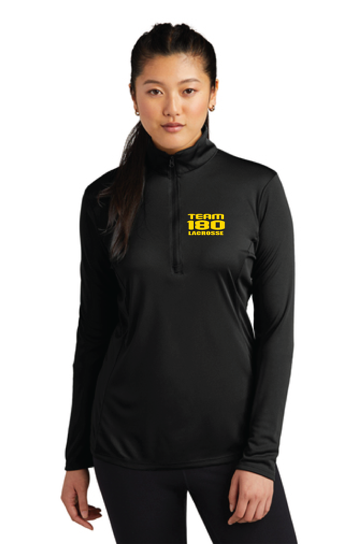 Team 180-Sport-Tek 1/4 Zip Womens Cut