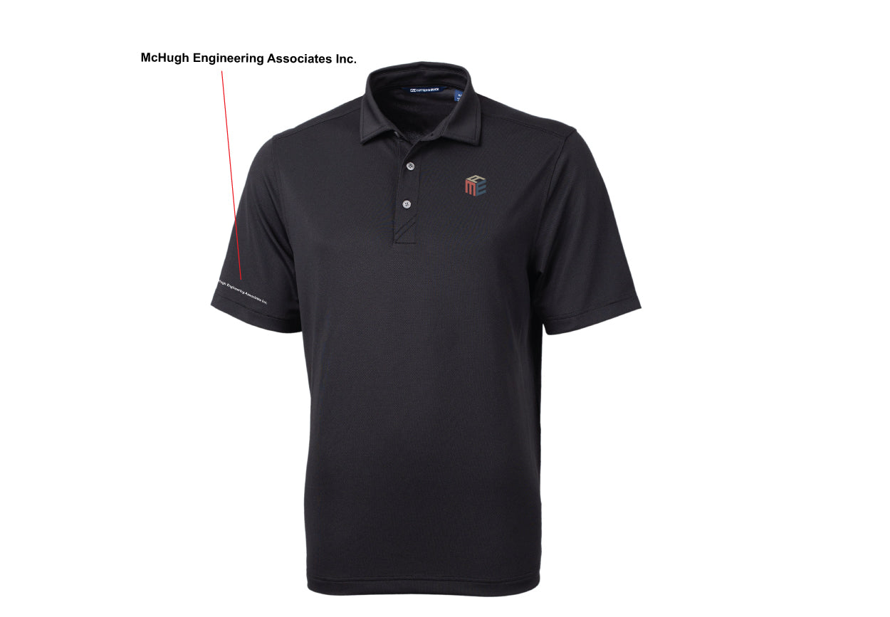 ME Cutter & Buck Virtue Eco Pique Recycled Mens Polo