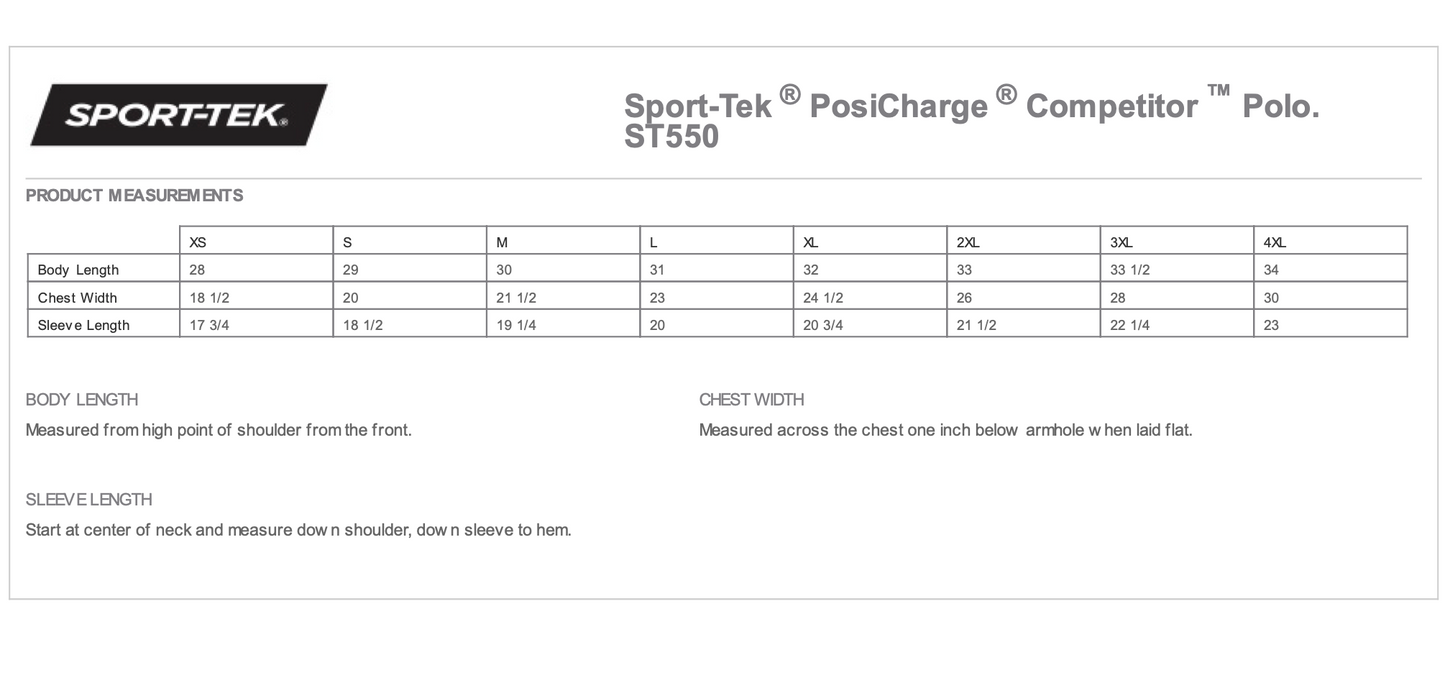 ELIQUENT Sport-Tek® PosiCharge Competitor Polo