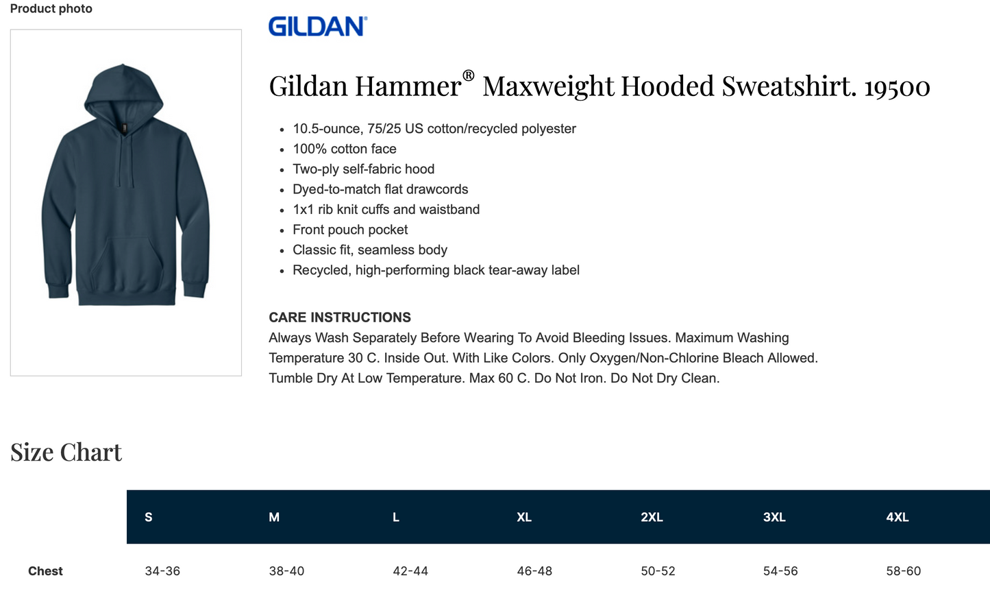 THCHH Hammer Maxweight Hooded Sweatshirt