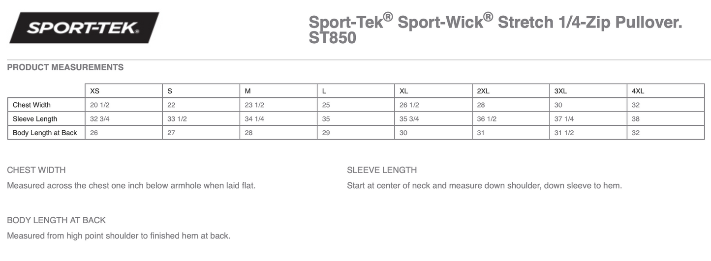 Wissahickon Cheer Sport-Tek® 1/4-Zip Pullover