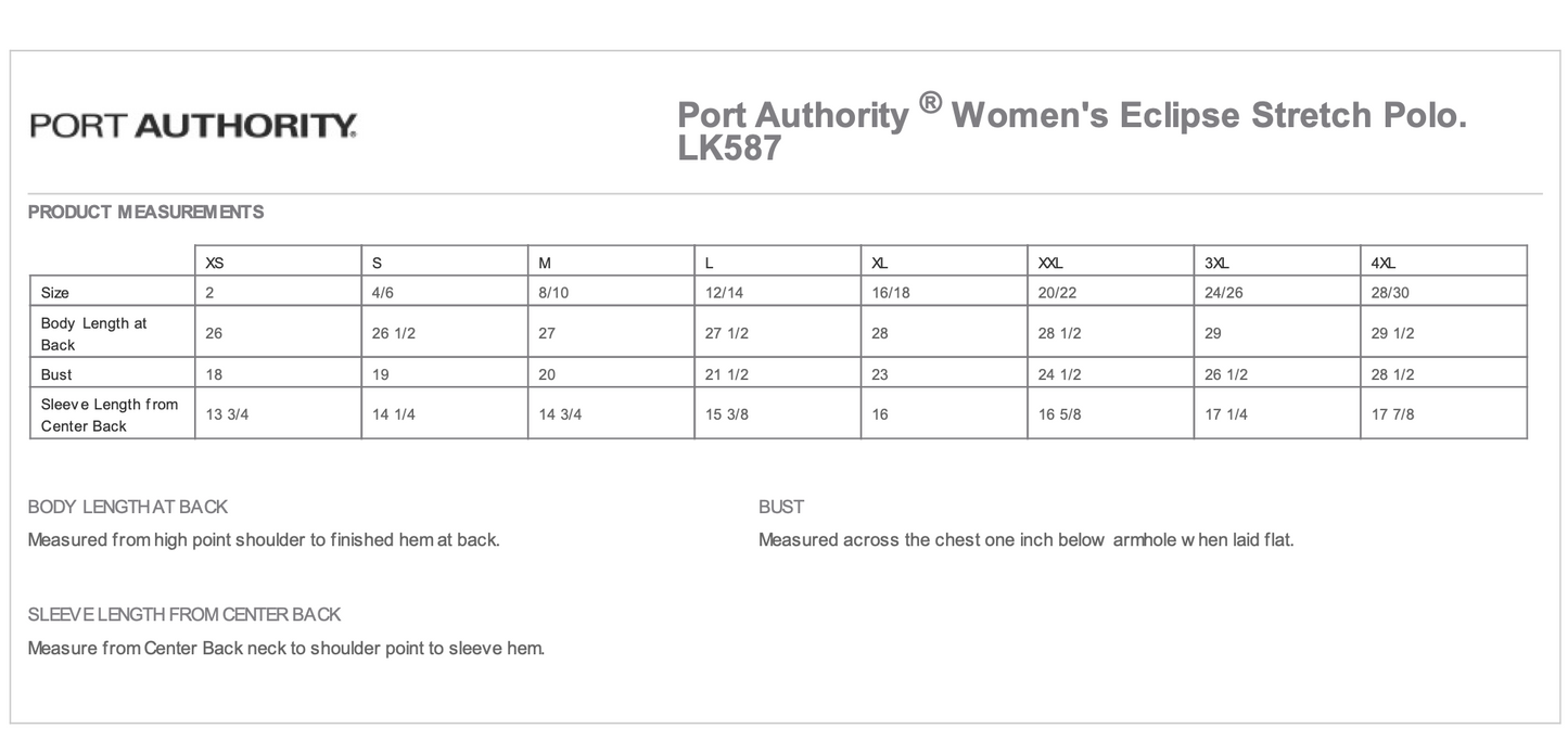ELIQUENT Eclipse Stretch Polo - Women's