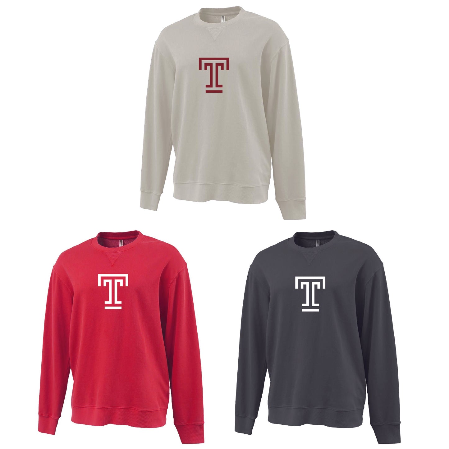 THCHH Pigment Fleece Crew