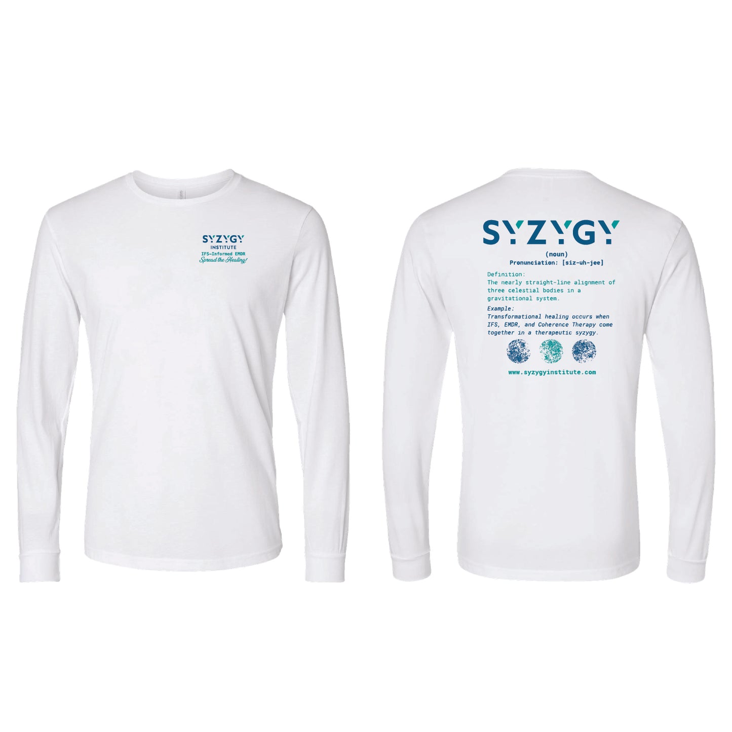 SYZYGY White Long Sleeve Tee