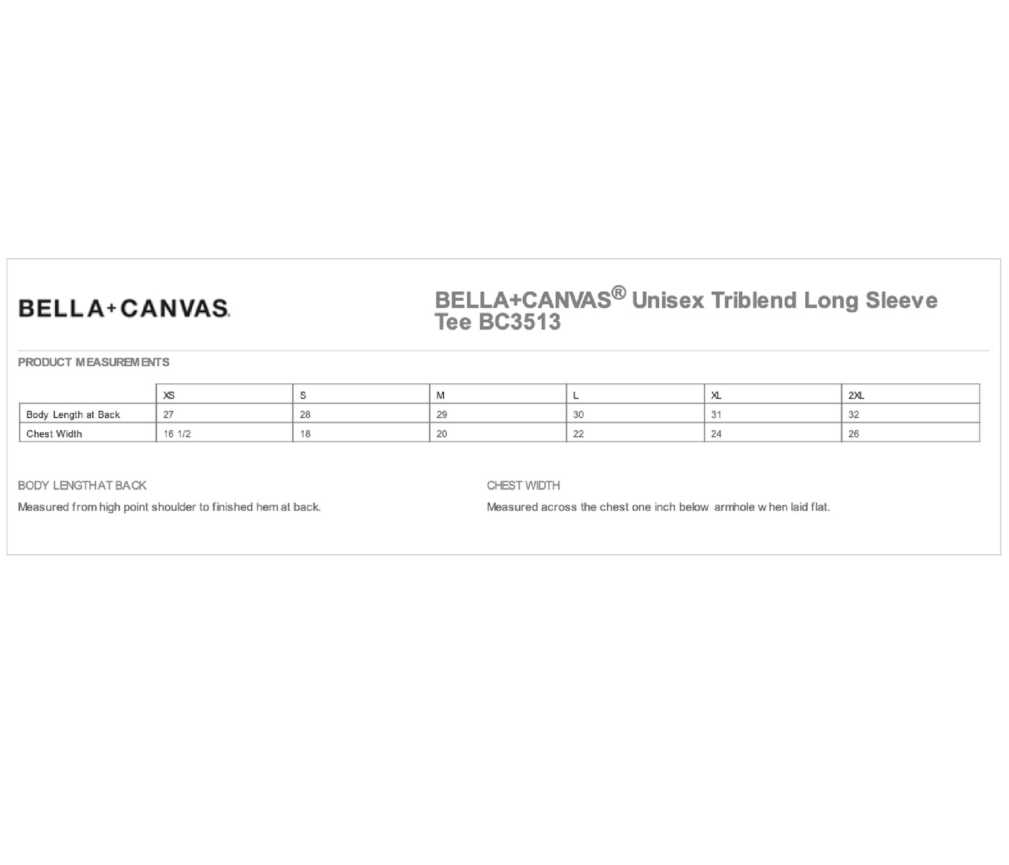 SMG Triblend Long Sleeve Tee