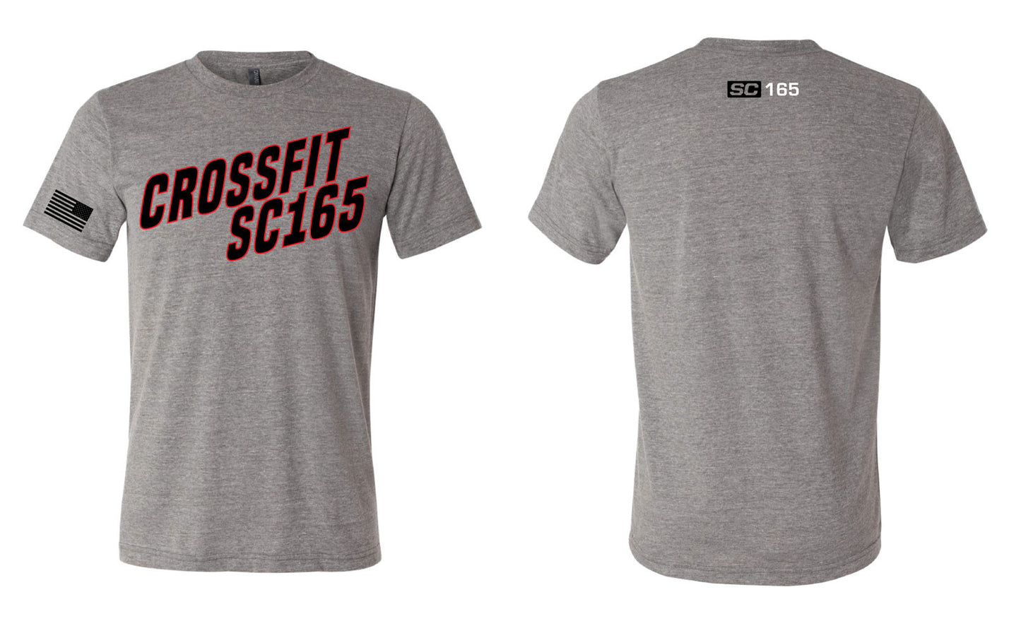 SC165 Unisex Light Grey Tee