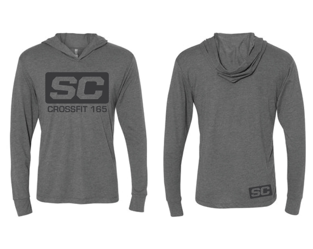SC165 Long Sleeve Hooded Tee