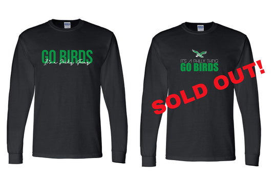 GO BIRDS Long Sleeve Tee