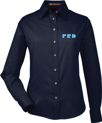 PRD Womens Long Sleeved Twill Shirt