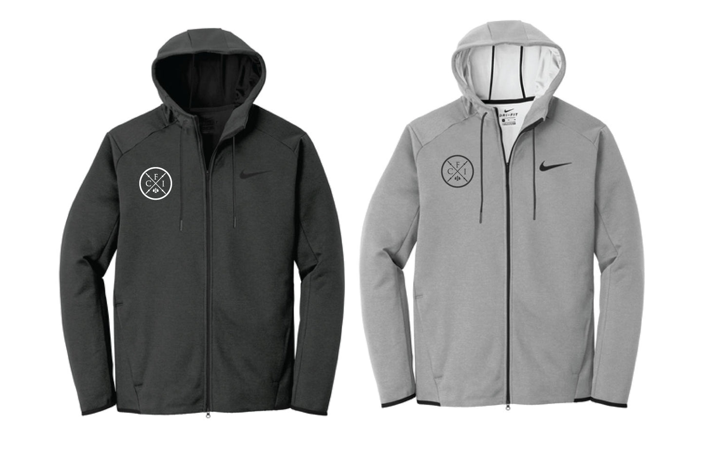 CFI Nike Textured Therma Fit Full Zip