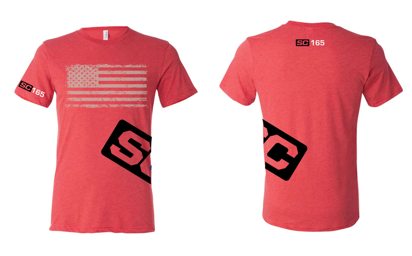 SC165 Unisex Wrap Around Tee