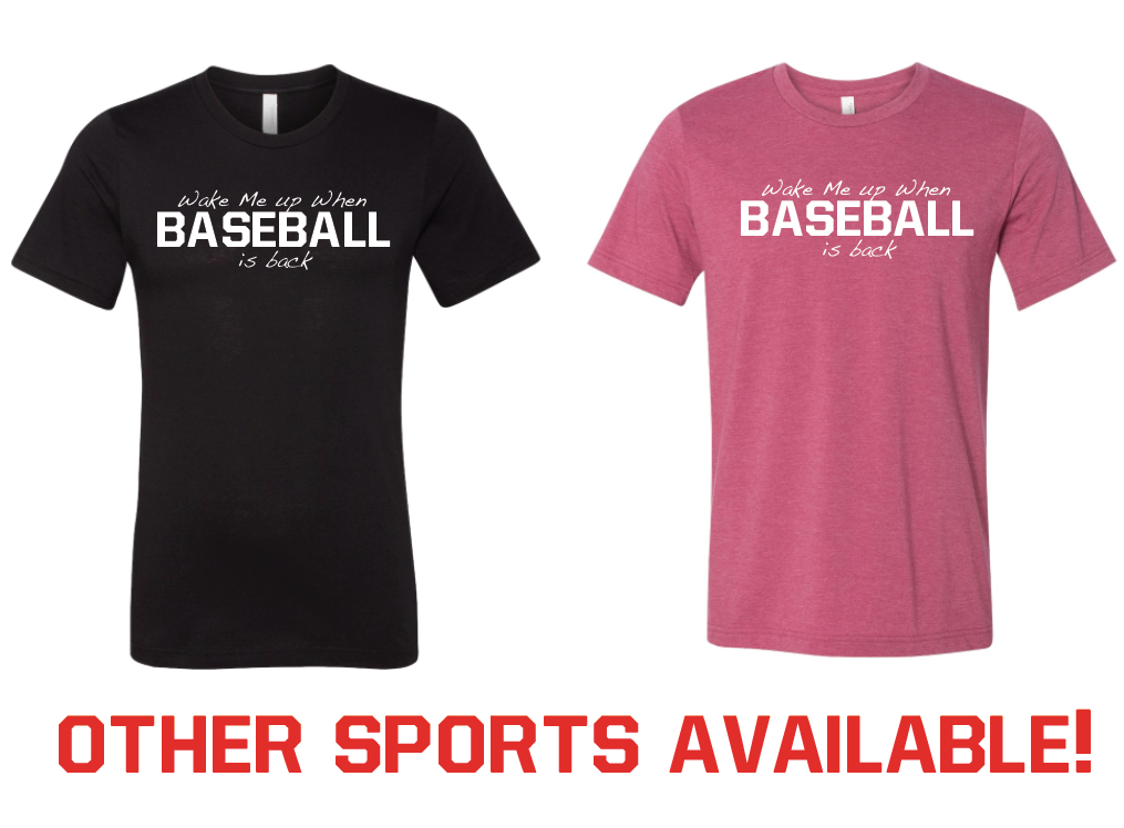 Wake Me Up Sports Shirt