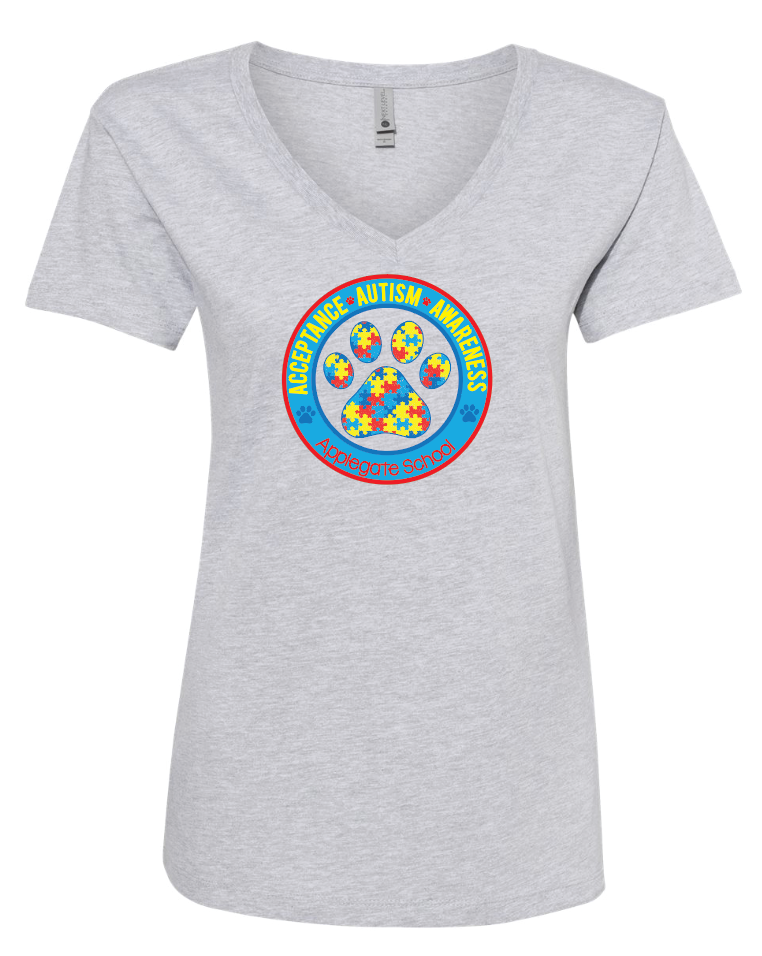 Applegate Ladies V- Neck Tee