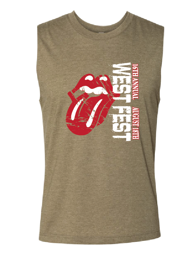 West Fest Mens Sleeveless Tee