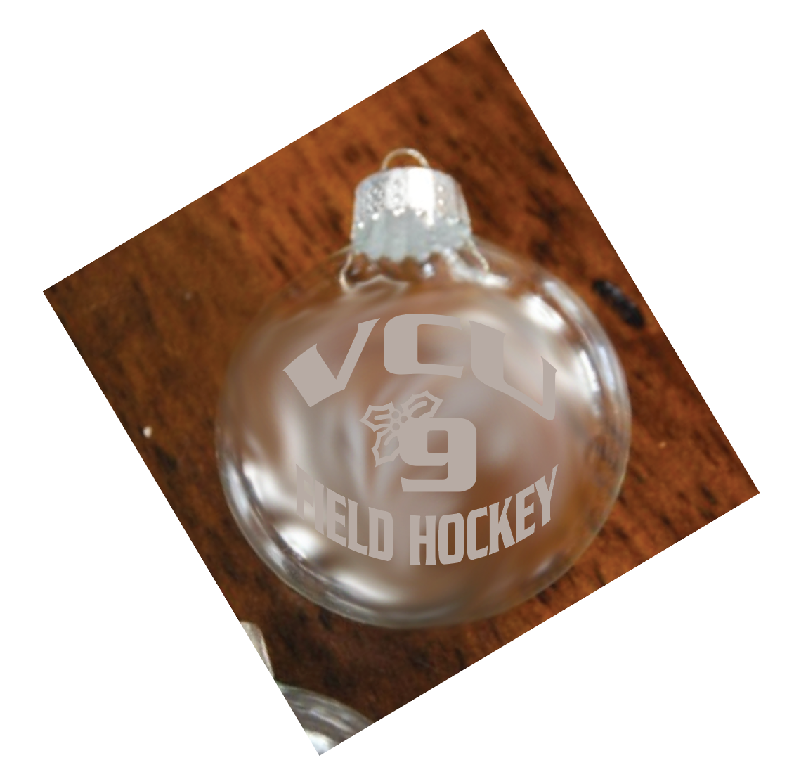 VCU Field Hockey Holiday Ornament