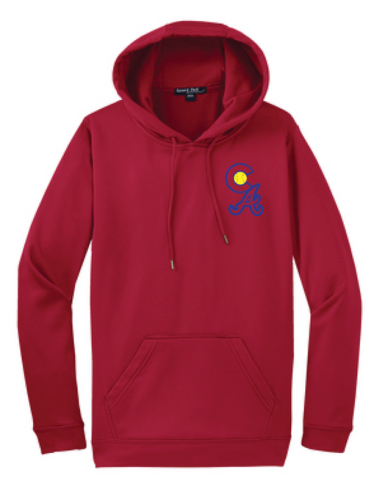 Colorado Aces Sport Wick Hooded Sweatshirt - CA logo