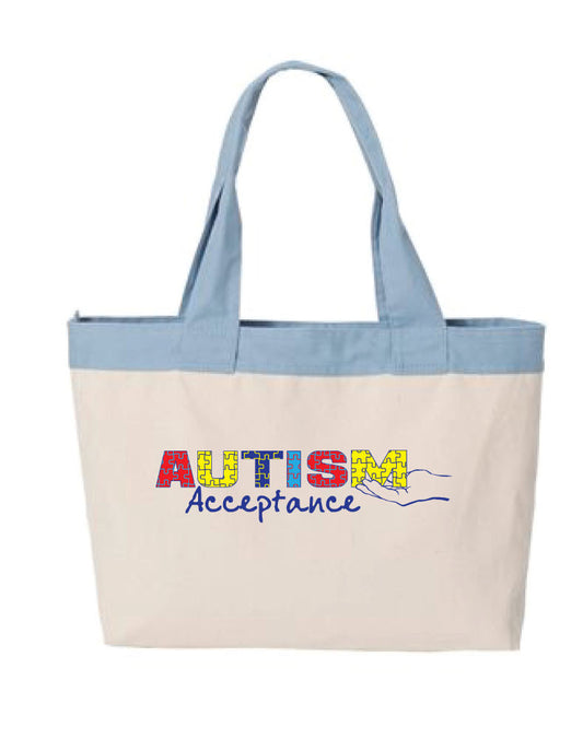 Autism Acceptance Tote Bag
