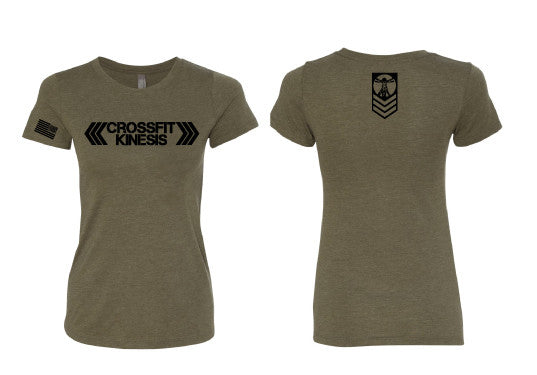 CF Kinesis Womens MilitaryT-Shirt