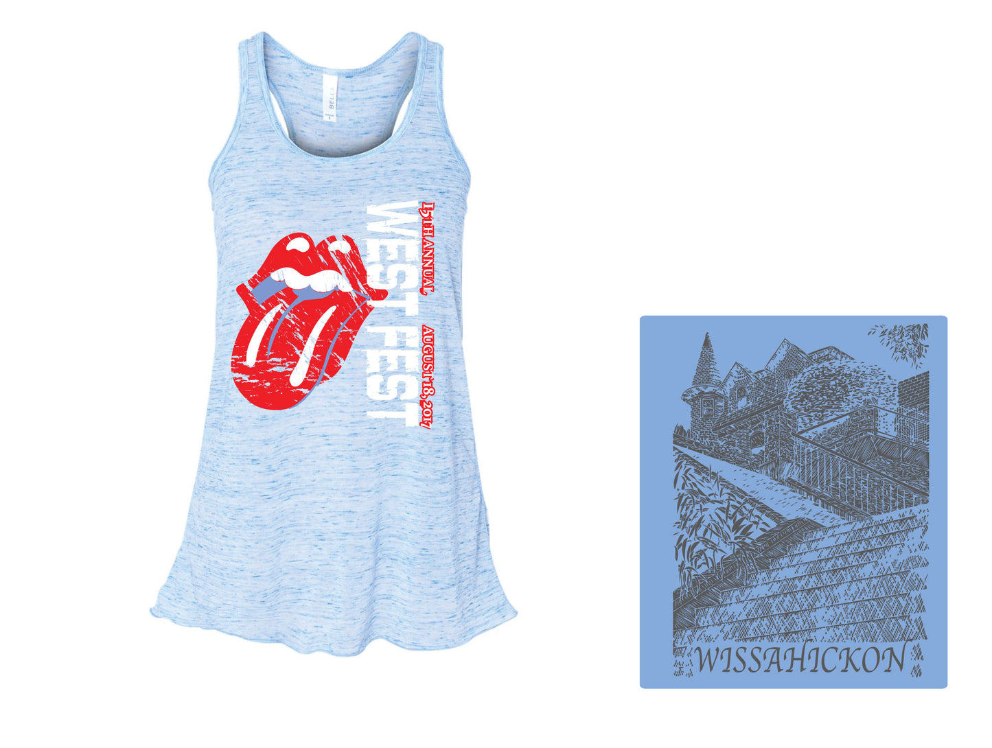 WEST FEST Womens Tank Top