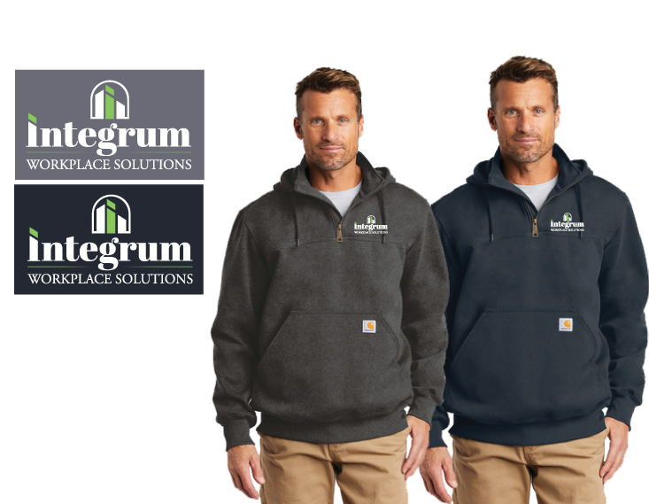 Integrum Carhartt ® Paxton Heavyweight Hooded Zip Mock Sweatshirt