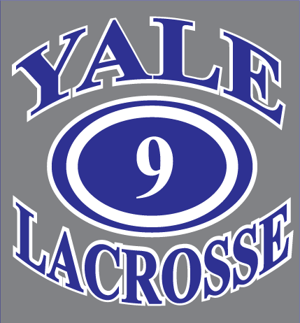 Yale Lacrosse Decals- "Type A" ~5"x5"