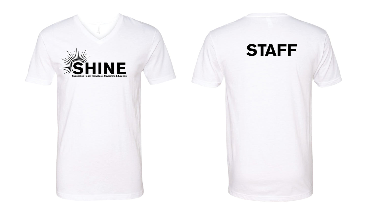SHINE STAFF V- Neck T- Shirt
