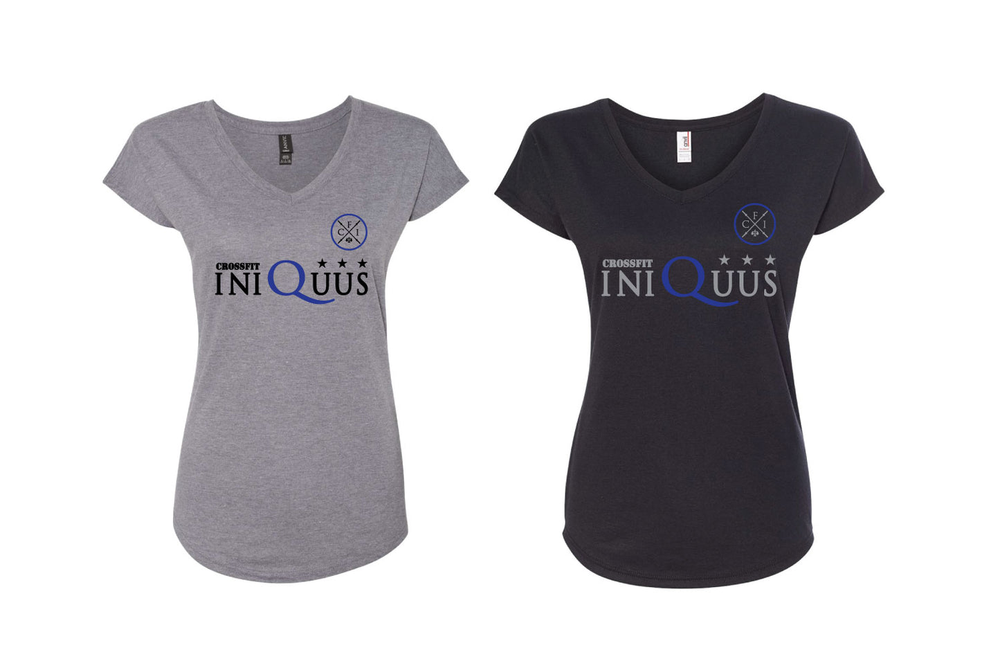 CFI Womens V- Neck Tee