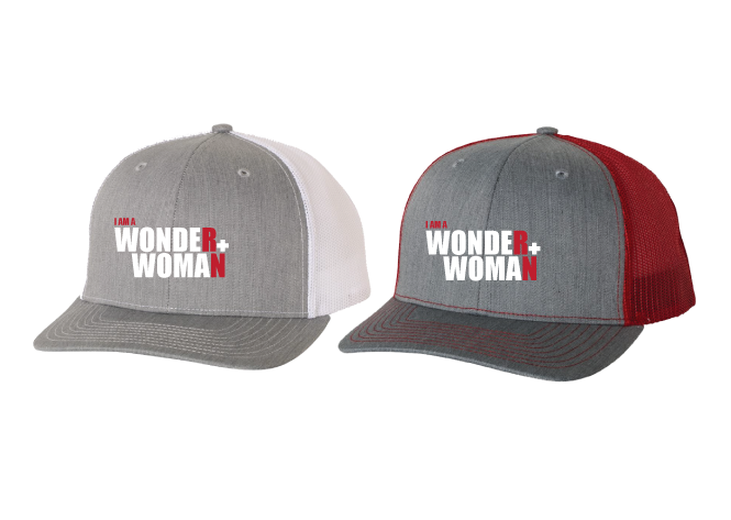 HH-Wonder Woman Snapback Trucker Cap