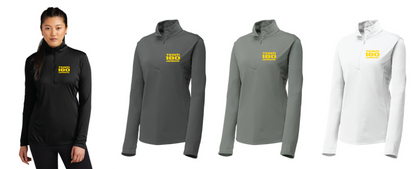 Team 180-Sport-Tek 1/4 Zip Womens Cut
