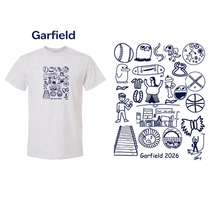 GARFIELD 5th Grade Tee