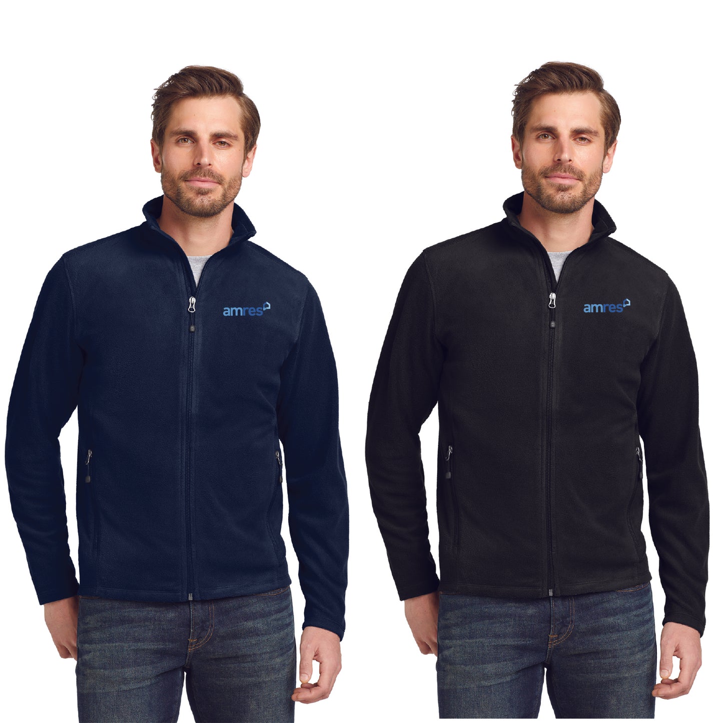 Amres Eddie Bauer® Full-Zip Microfleece Jacket