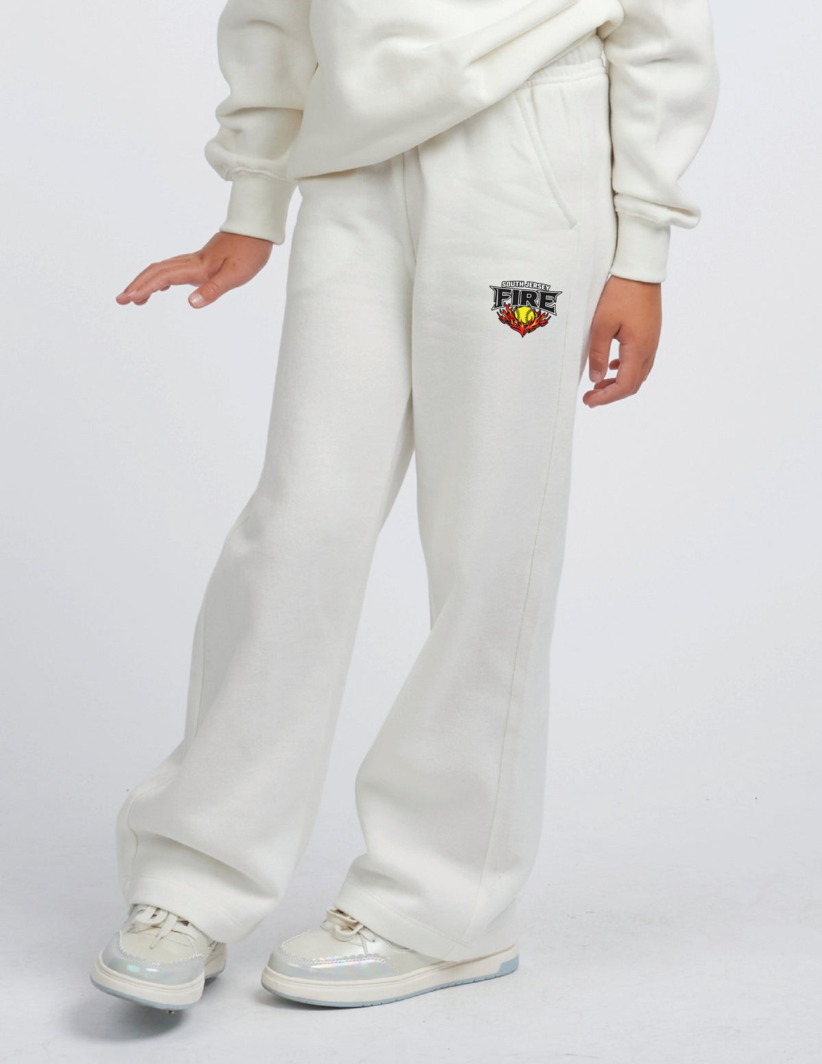 FIRE Youth Fleece Wide Leg Pant