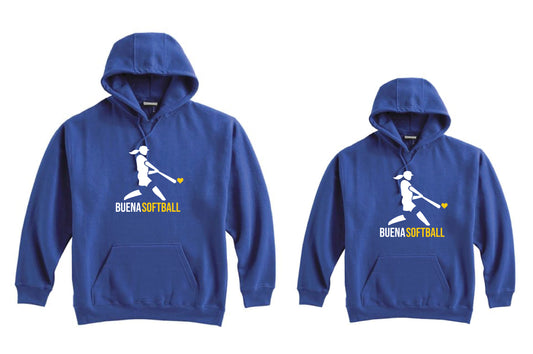 Buena Hooded Sweatshirt- Softball