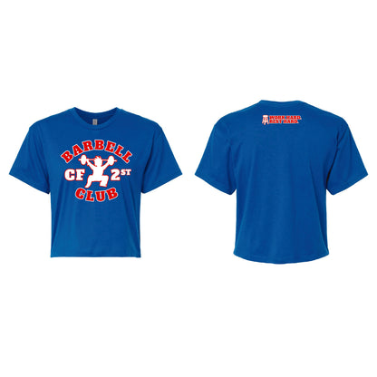 CF2ST Women's Crop Top - Barbell Club