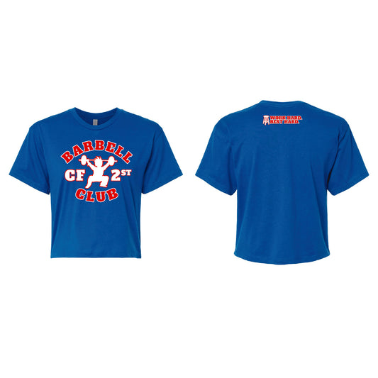 CF2ST Women's Crop Top - Barbell Club
