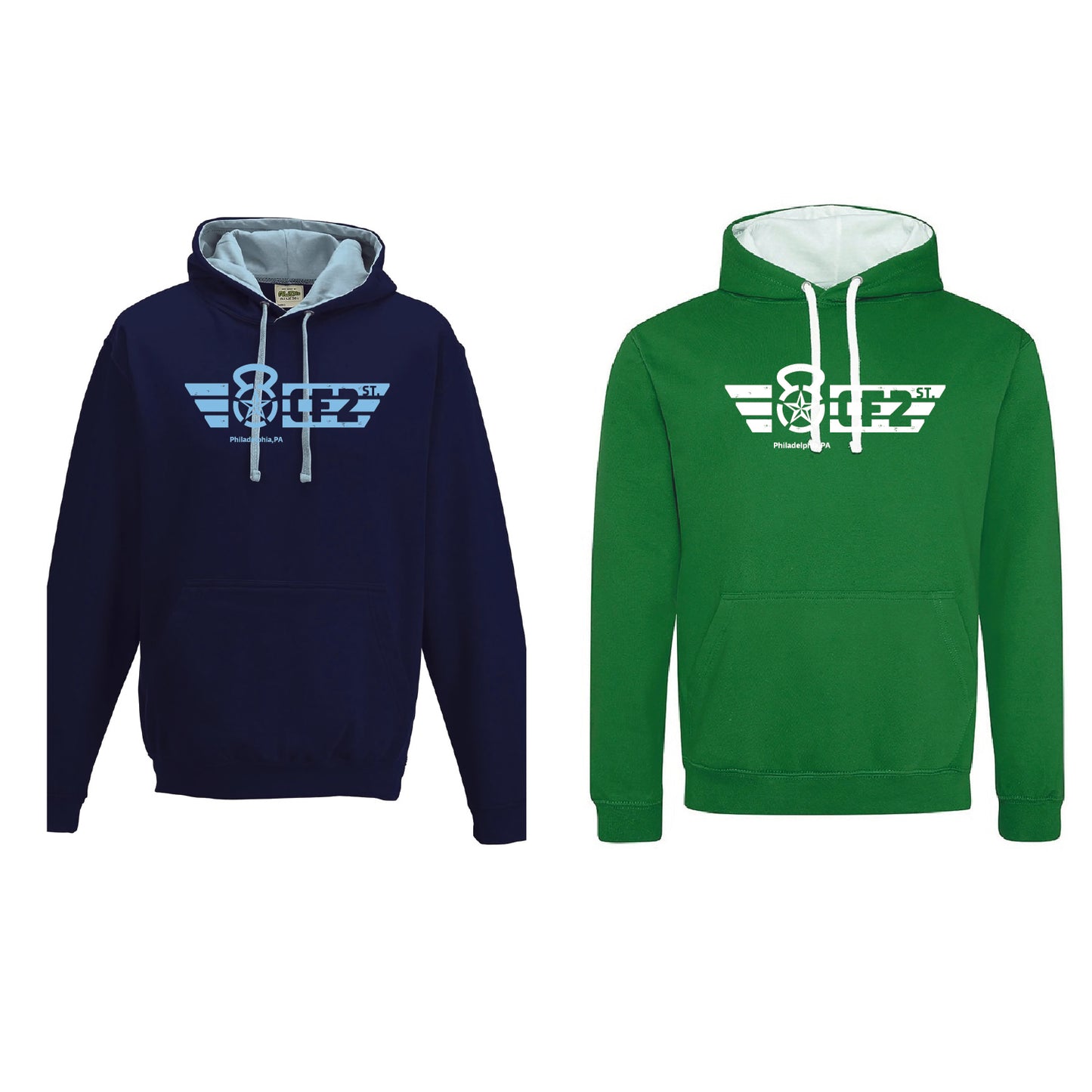 CF2ST Varsity Contrast Hoodie