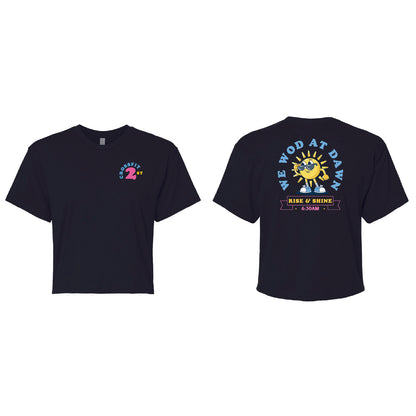 CF2ST Women's Crop Top - Rise & Shine