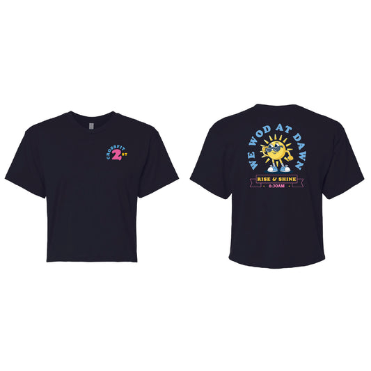 CF2ST Women's Crop Top - Rise & Shine