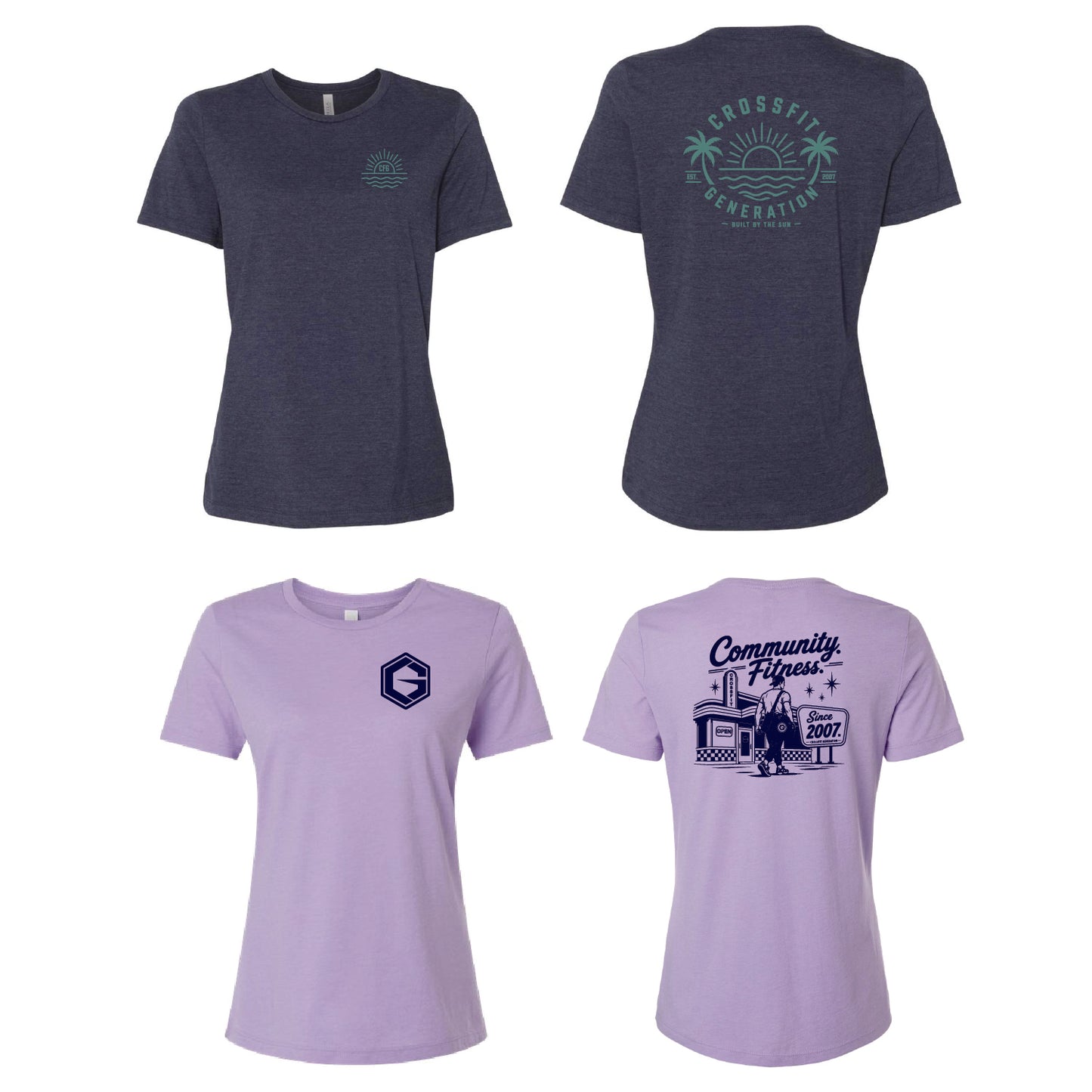 CFG Women's Relaxed CVC Tee