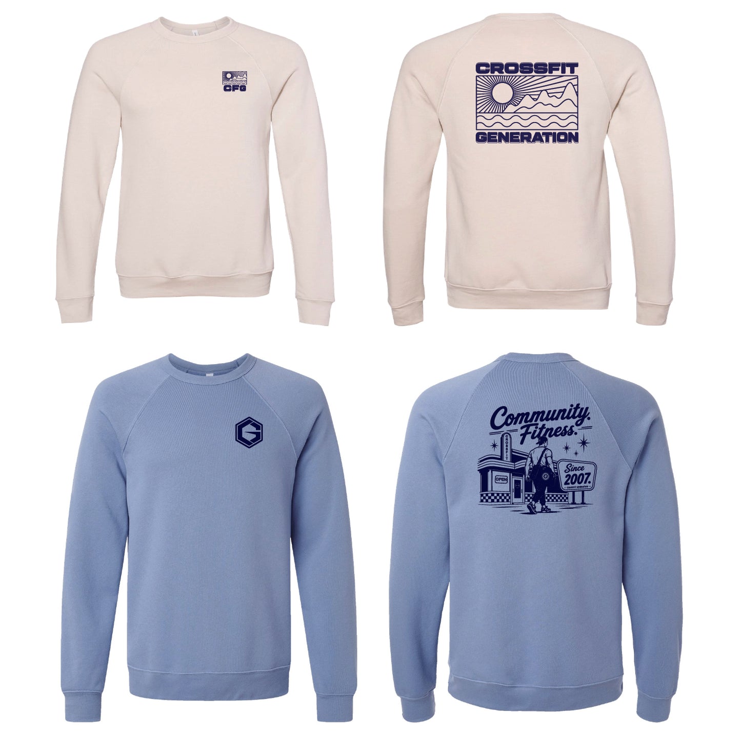 CFG Sponge Fleece Crewneck