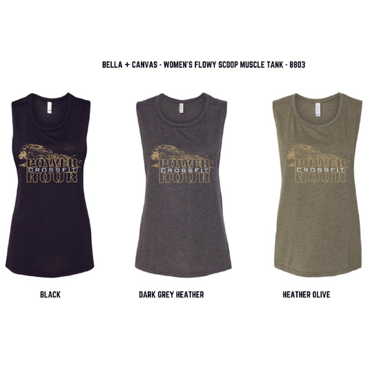 CFPH Women's Flowy Scoop Muscle Tank