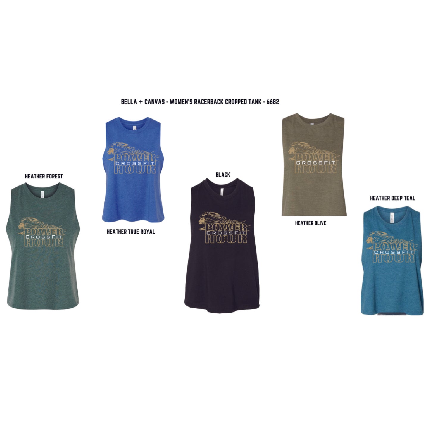 CFPH Women's Racerback Crop Tank