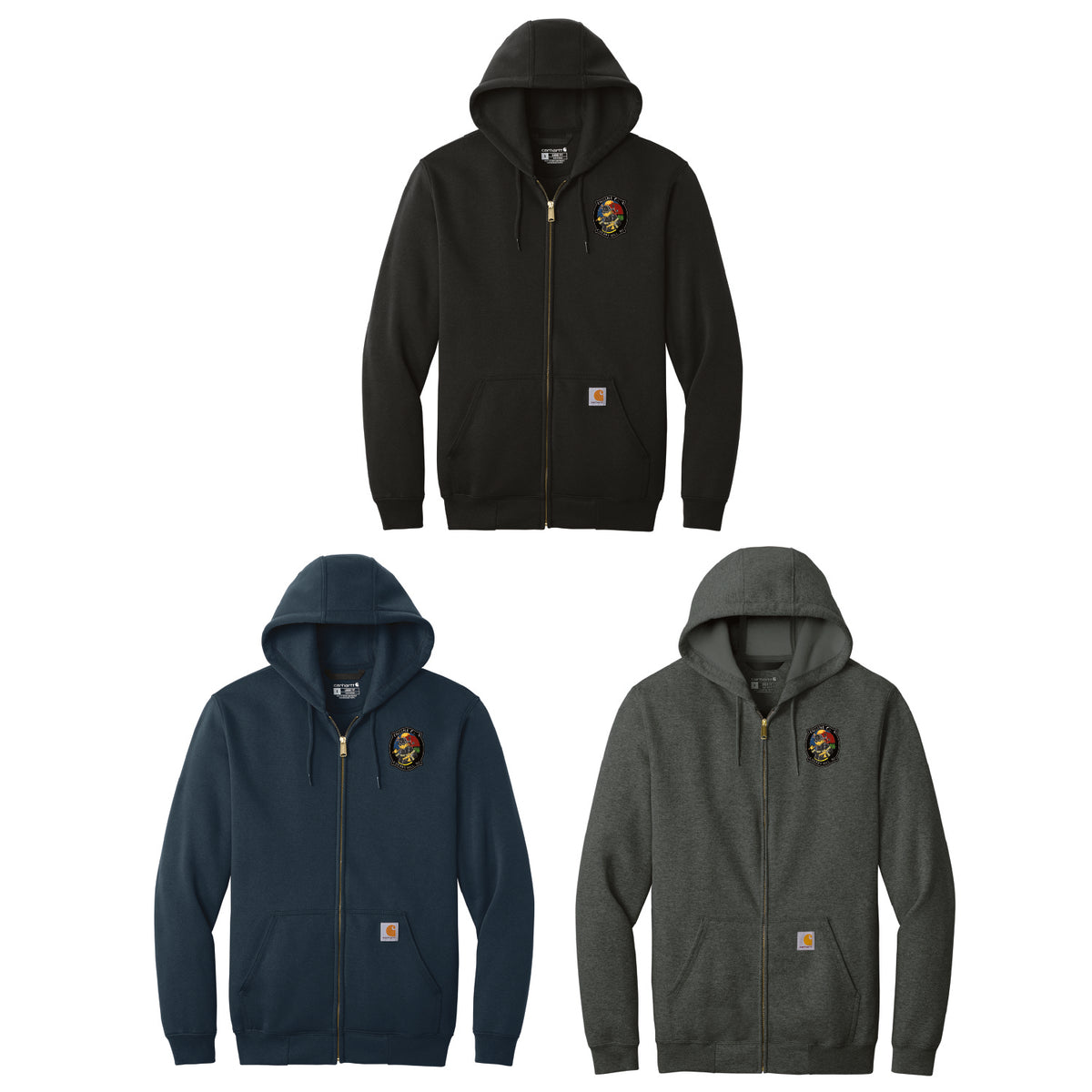 CHFD Carhartt ® Hooded Zip-Front Sweatshirt