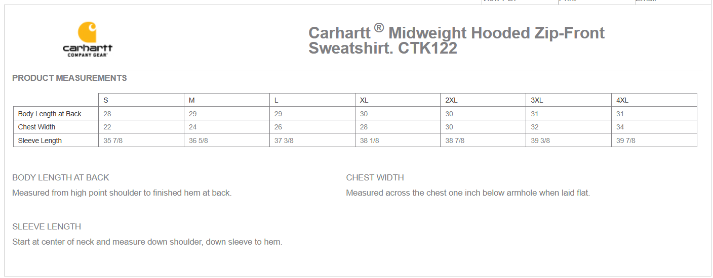 Unleashed Carhartt ® Midweight Hooded Zip-Front Sweatshirt