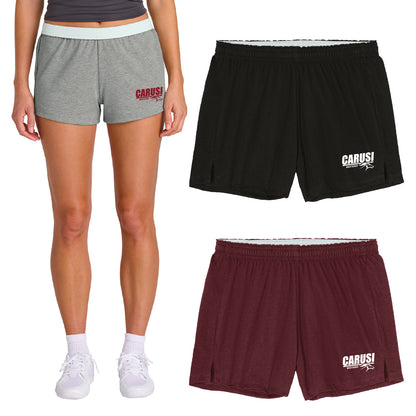 CARUSI Women’s Jersey Knit Squad Short