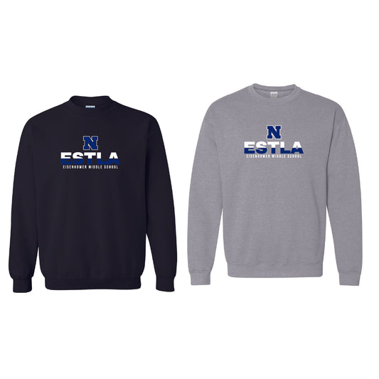ESTLA SPLIT Crewneck