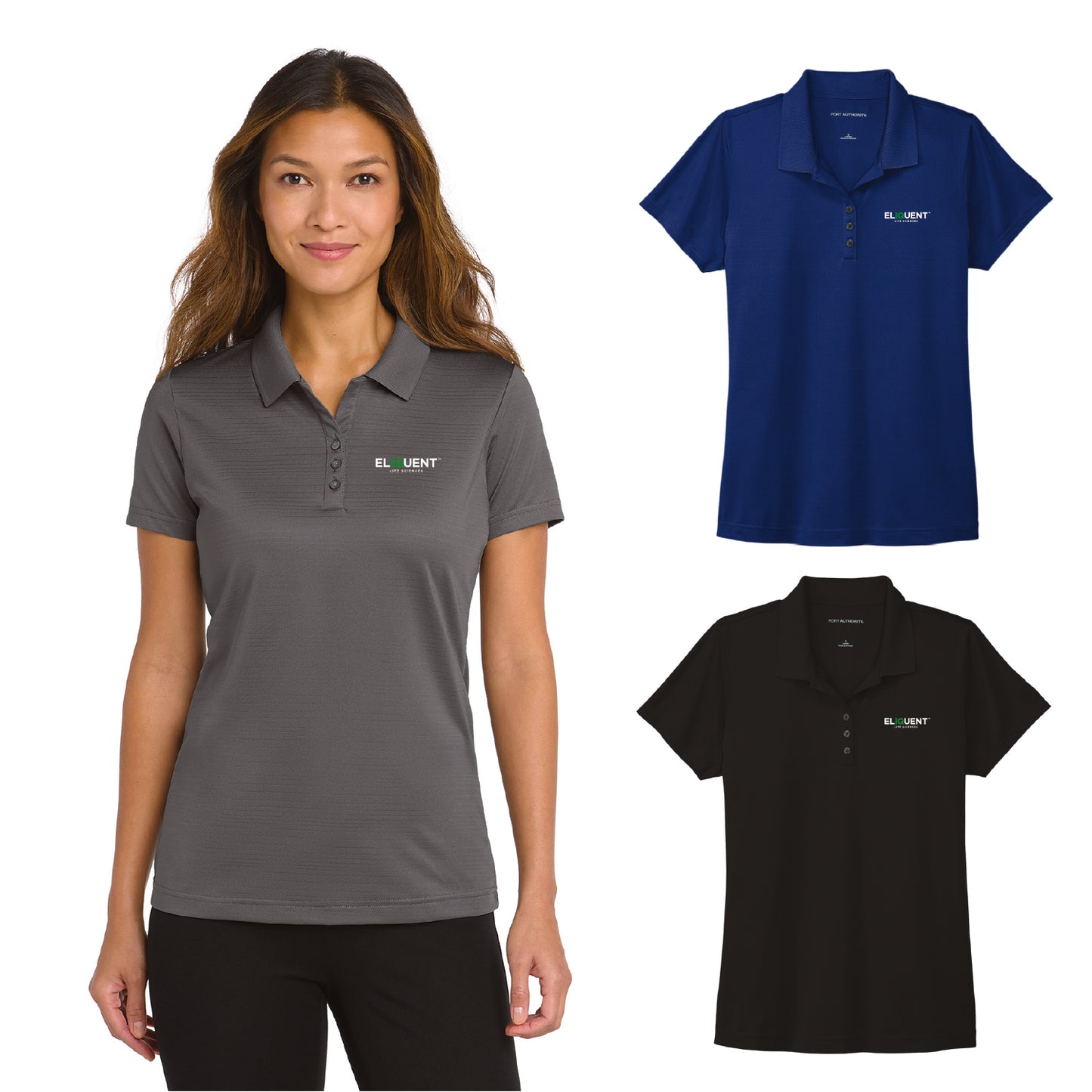 ELIQUENT Eclipse Stretch Polo - Women's
