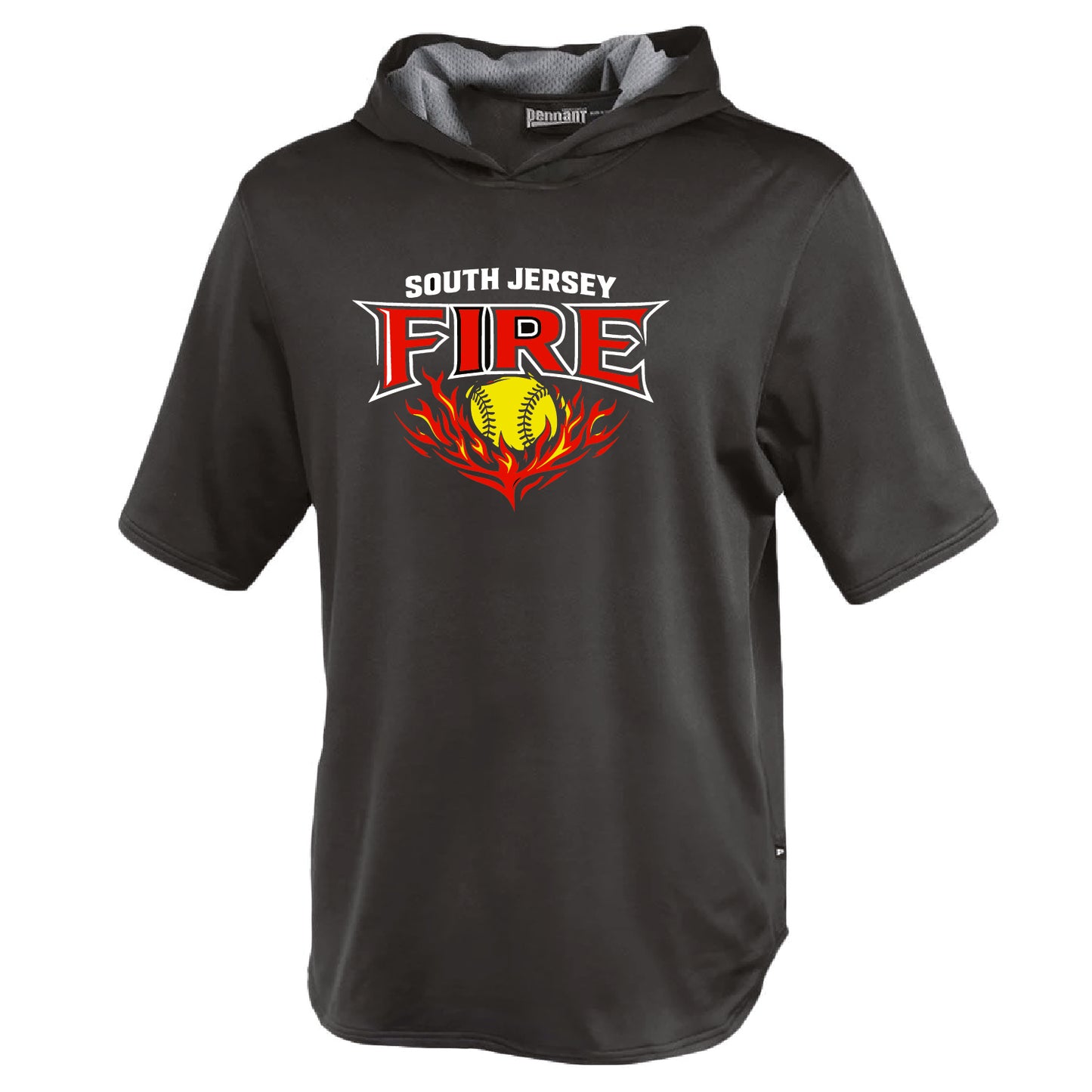FIRE Short Sleeve Hoodie