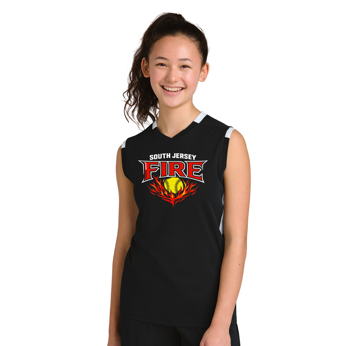 FIRE Youth Club Sleeveless V-Neck