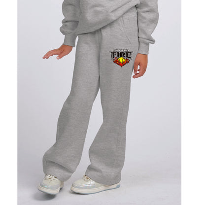FIRE Youth Fleece Wide Leg Pant